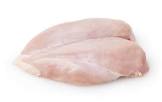 Pollo, pechuga, con piel, crudo