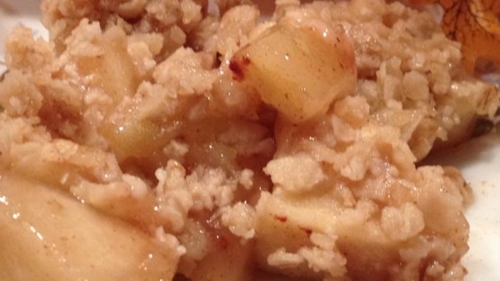 Deliciosa receta de crocante de manzana