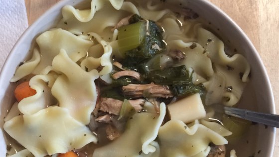 La mejor receta de sopa de pollo