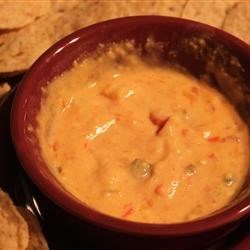 'Receta de dip navideño de queso de Irene'