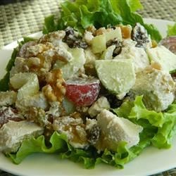 'Receta de ensalada de pollo de Julie'