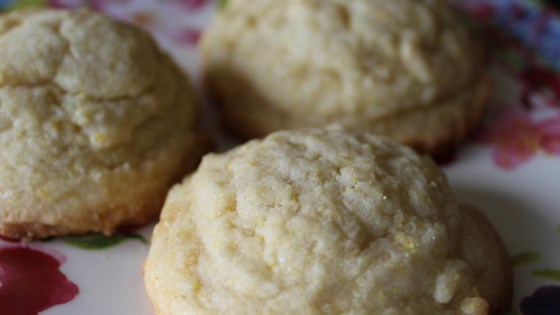 Receta de galletas de harina de maíz II