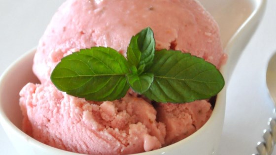 Receta de helado de frutas