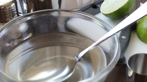 Receta de jarabe simple