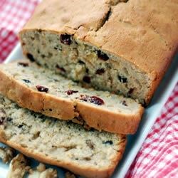 Receta de pan de nueces y arándanos