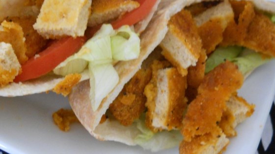 Receta de paquetes de pita