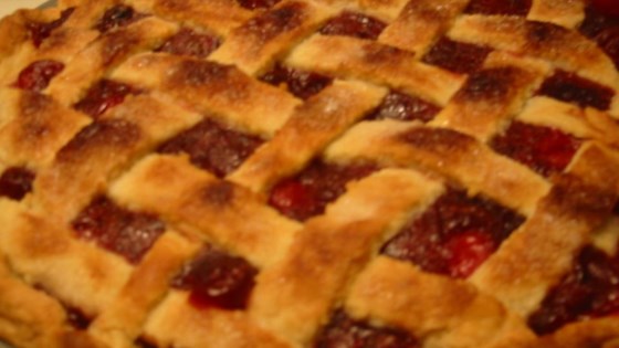 Receta de pastel de arándanos y cerezas