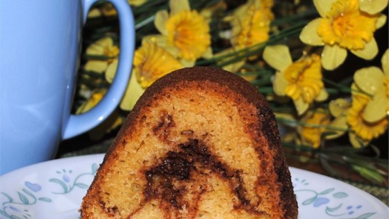 Receta de pastel de café con canela III