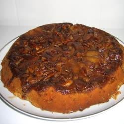 Receta de pastel de manzana con caramelo