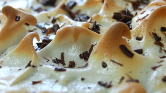 Receta de pastel de merengue de chocolate