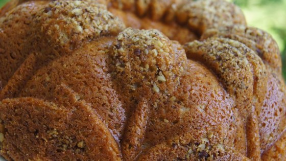 Receta de pastel de naranja, nueces y pasas