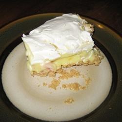 Receta de pastel helado de limón