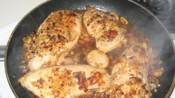 Receta de pollo con avellanas
