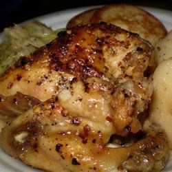 Receta de pollo con vinagre de sidra