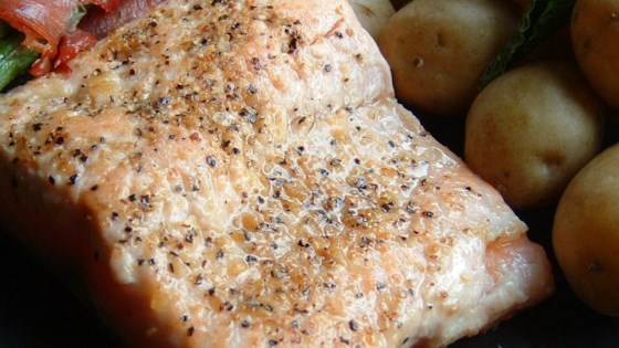 Receta de salmón con ajo y limón
