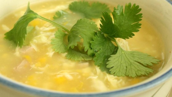 Receta de sopa de maíz con pollo aterciopelado