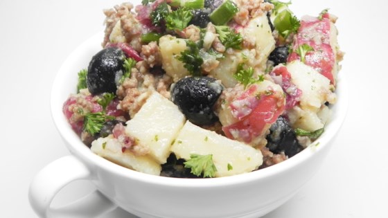 Receta Ensalada De Patatas Marinadas Con Vinagreta De Anchoas