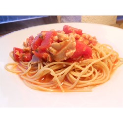 Receta rápida de salsa de almejas