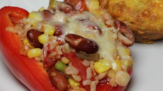 Receta Rápida y Fácil de Pimientos Rellenos