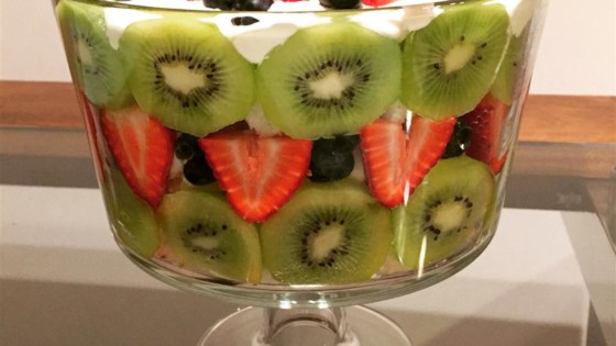 'Receta Trifle ganadora de premios de Joy'